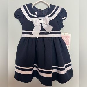12M / Bonnie Baby Sailor Dress